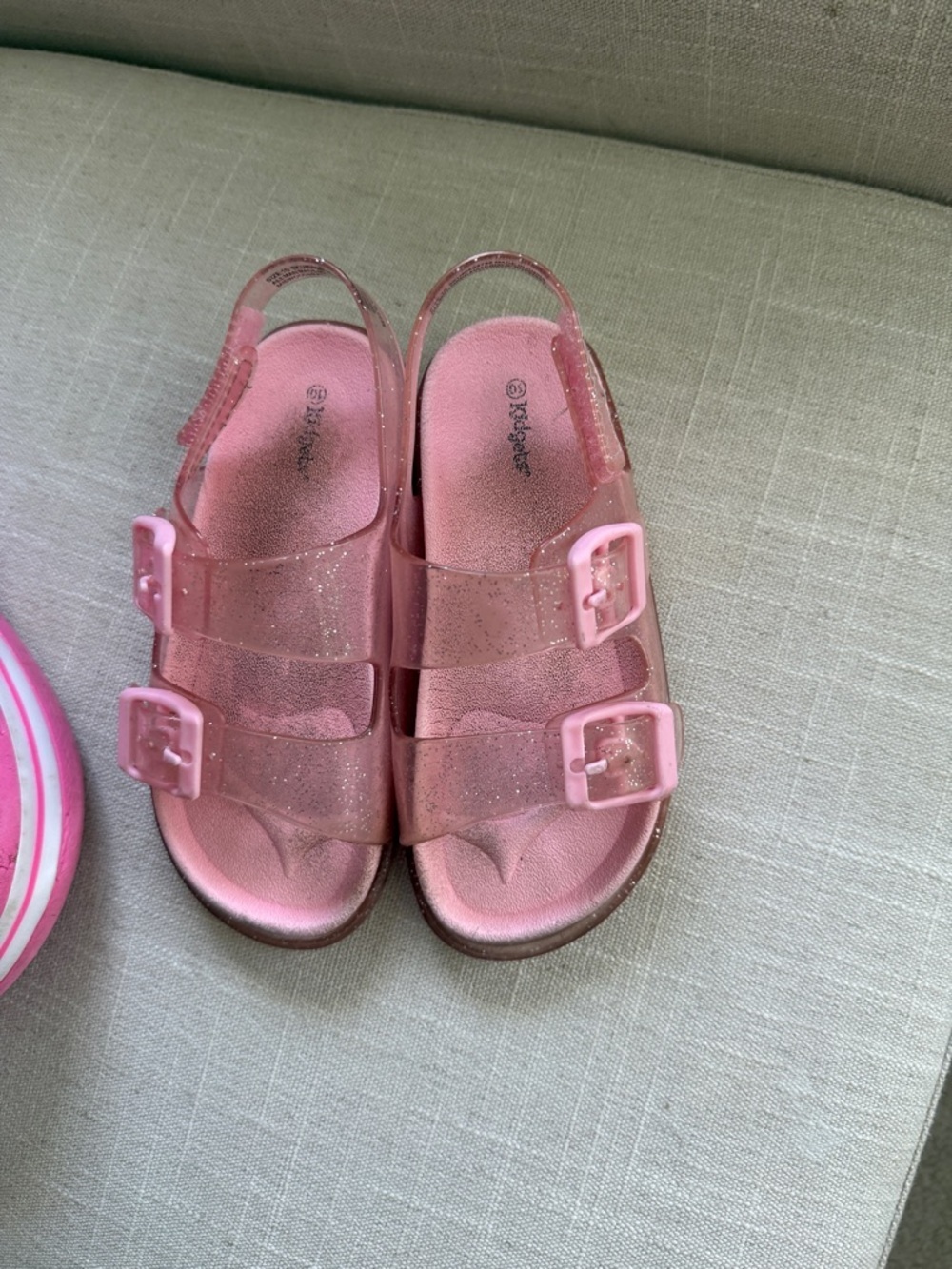 Kidgets Kids Pink Clog and Sandal Set Comfortable Summer Shoes Toddler Girls 10T - Picture 6 of 8